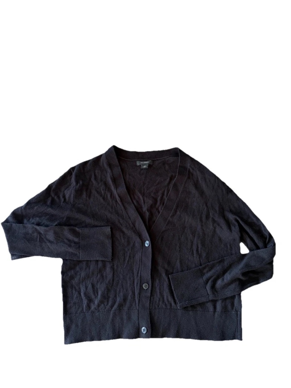 Halogen Black V-Neck Sweater